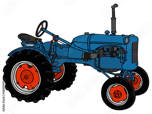 old tractor