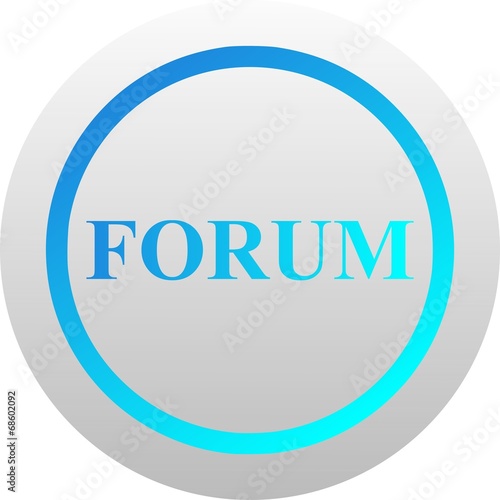 Forum icon (vector)