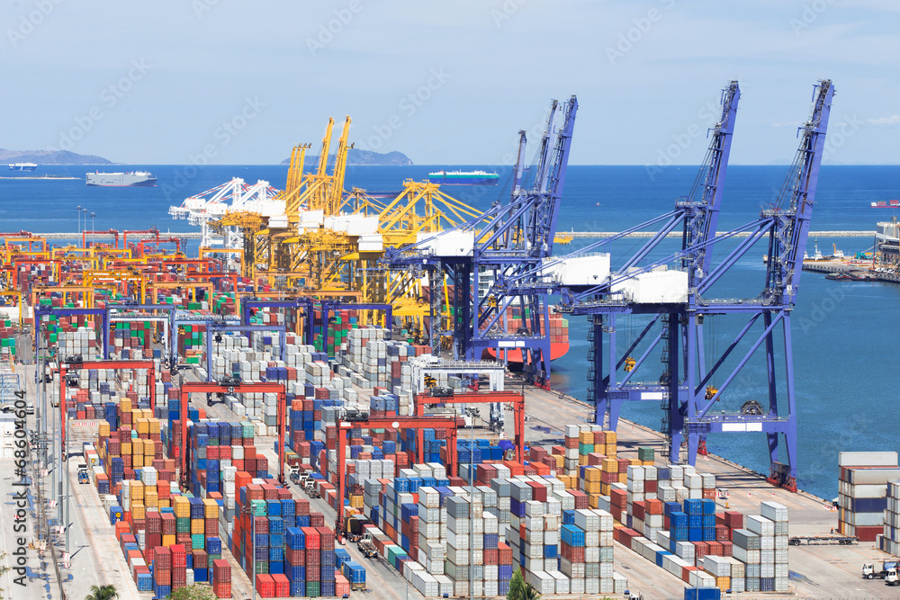 Fototapeta premium Container Terminal