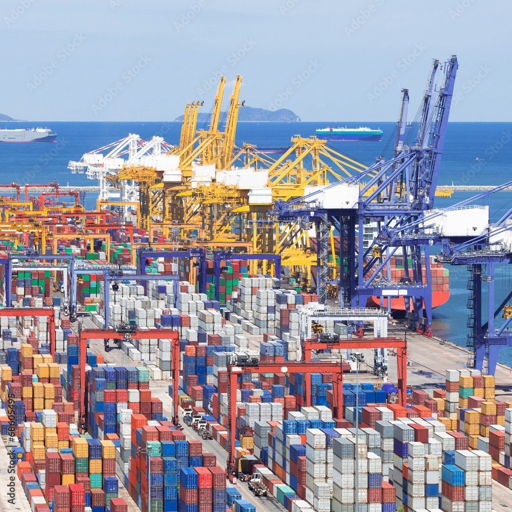 Fototapeta premium Container Terminal