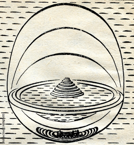 Canvas Print Babylonian Universe