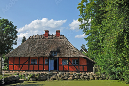 Wall Mural Old Danish farm