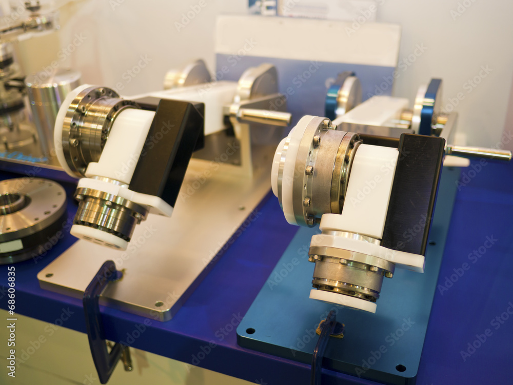 Fototapeta premium Industrial robot working arm