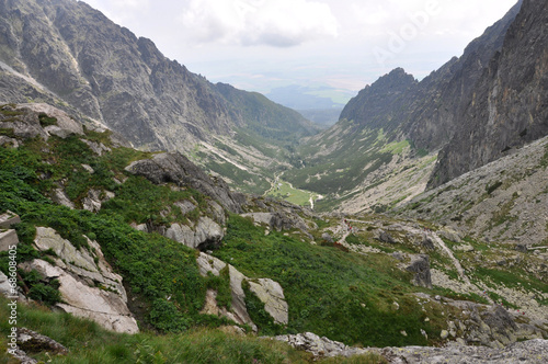 mountains and valleys of the High Tatras, Slovakia, Europe