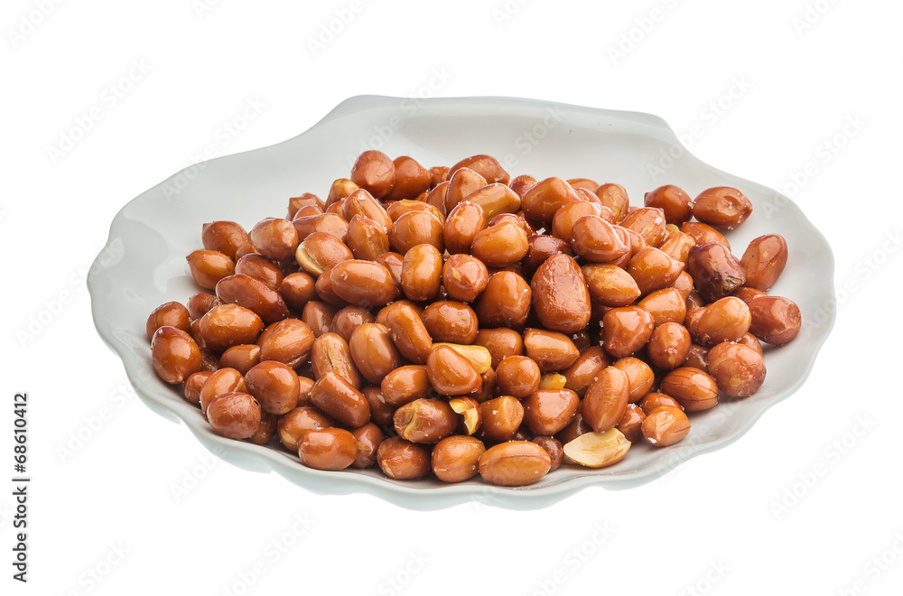 Fried peanuts heap Fried peanuts heap
