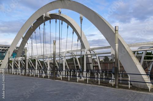 Fotografie, Obraz Modern bridge