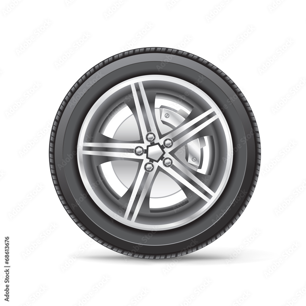 car wheel