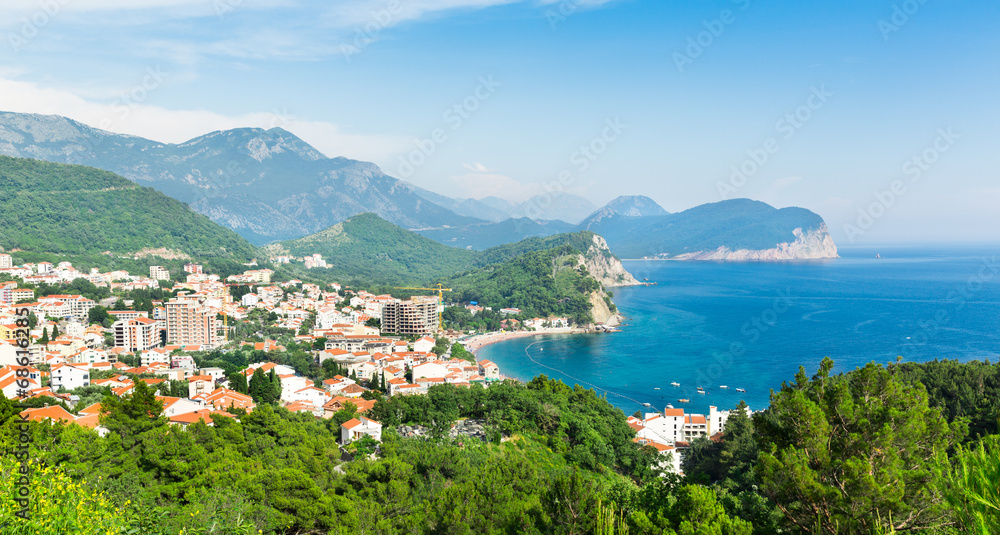 Obraz premium Coast city