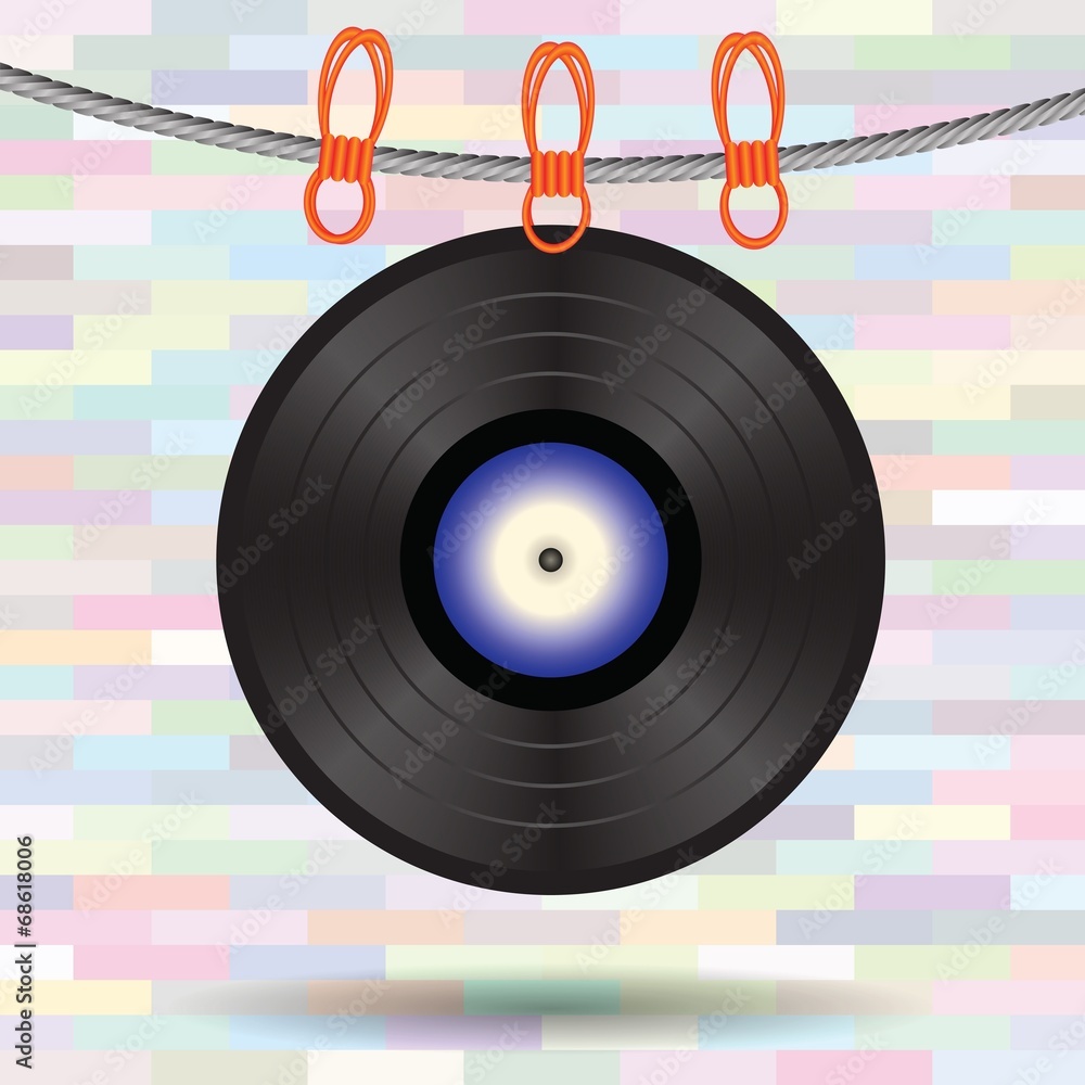 Obraz premium vinyl record