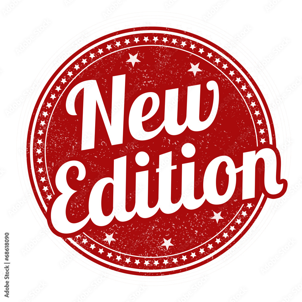 New edition stamp New edition stamp