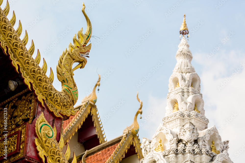 Fototapeta premium A part of temple