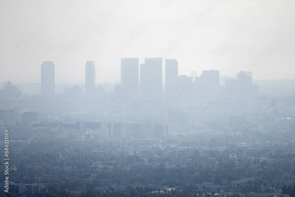 Naklejka premium Los Angeles Smog