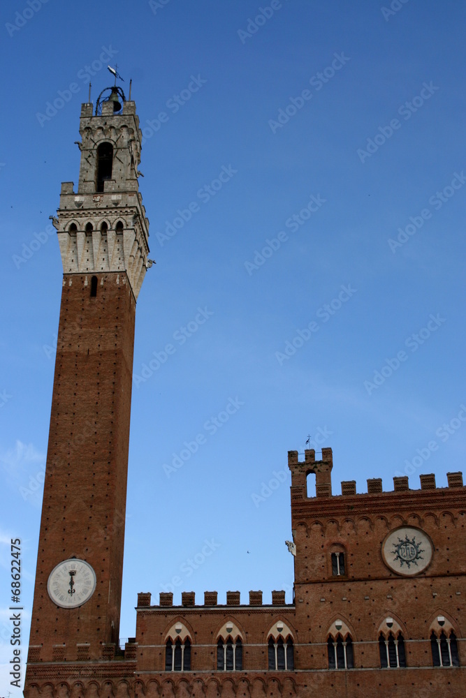 Campanile in Siena