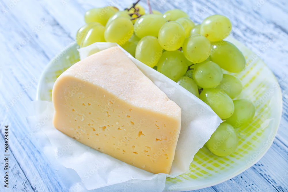 cheese and grape