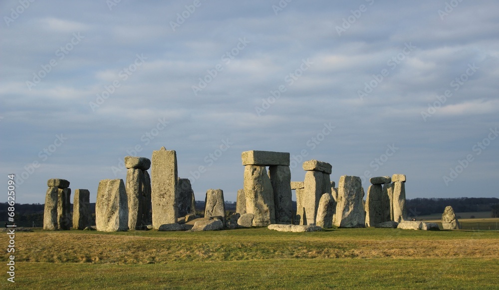 Stonehenge located in Wiltshire, England.