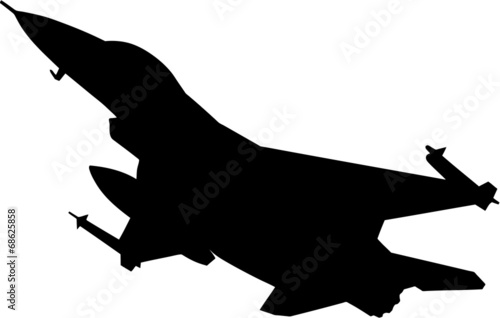 Fighter silhouette