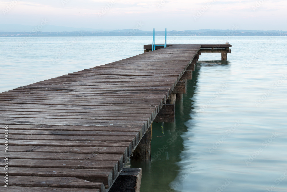 Fototapeta premium Steg am See