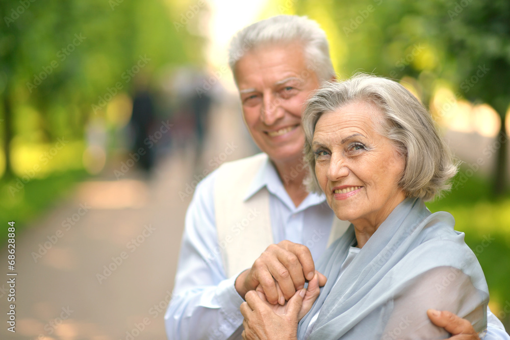 Smiling mature couple Smiling mature couple
