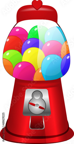 Candy gum machine