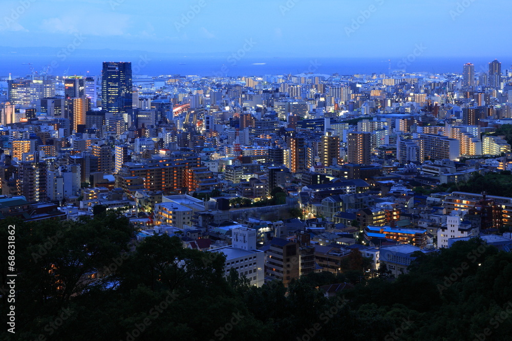 Obraz premium 神戸の街明かり
