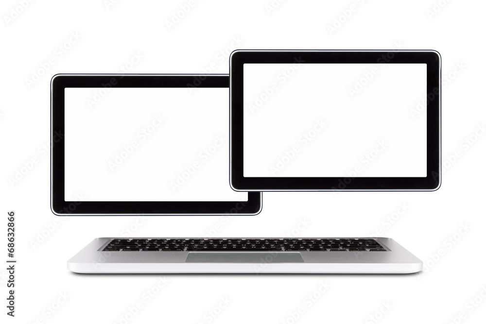 Laptop with Blank Screens Laptop with Blank Screens