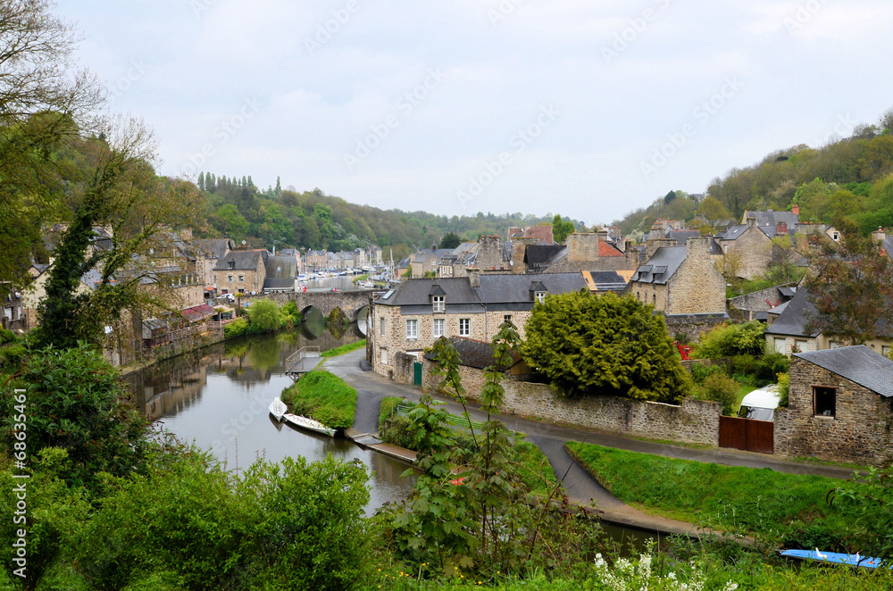 Fototapeta premium LE PORT DE DINAN