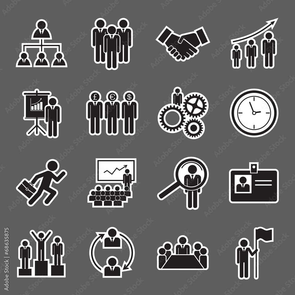 human resource icon human resource icon