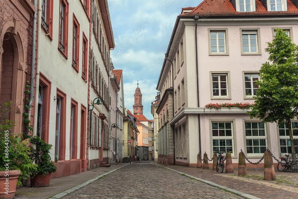 europe town at Heidelberg city, Germany