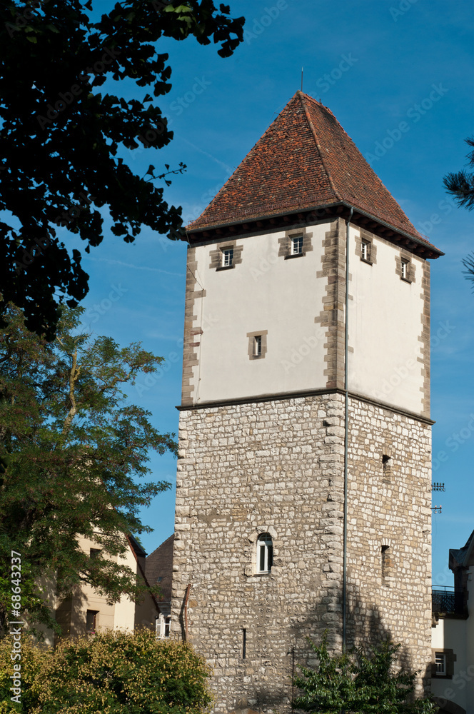 Nessel tower in Mulhouse - Alsace - France
