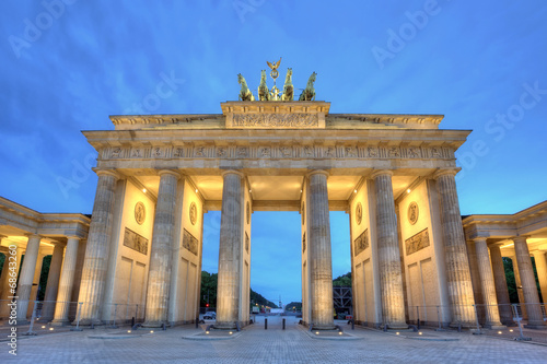 Brandenburg Gate of Berlin  Germany