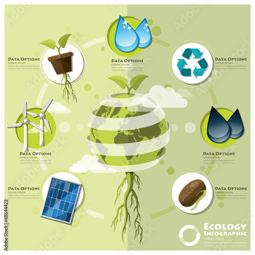 Ecology And Environment Infographic Element