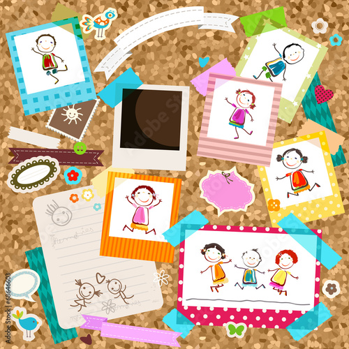 kids and photo frames