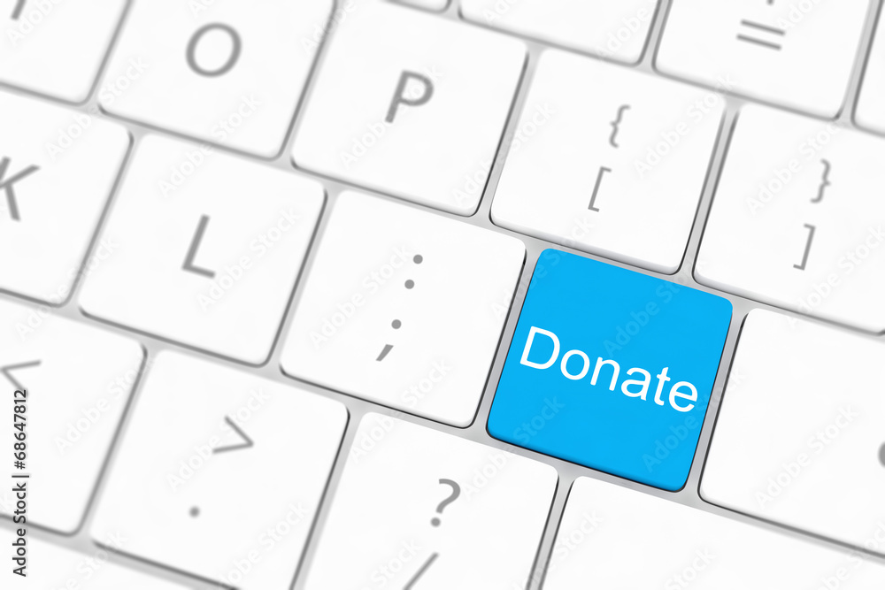 donate key word on computer keyboard, donate key word on computer keyboard,