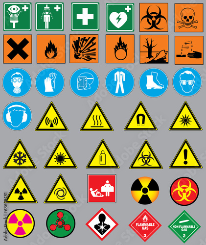38 safety and warning laboratory labels
