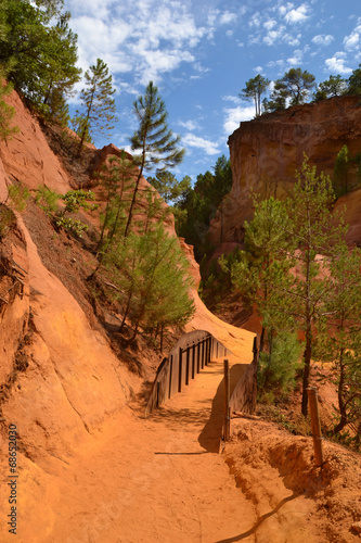 Tourisme - Le sentier des ocres à Roussillon 04