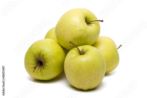 Wallpaper Mural tasty yellow apples Torontodigital.ca