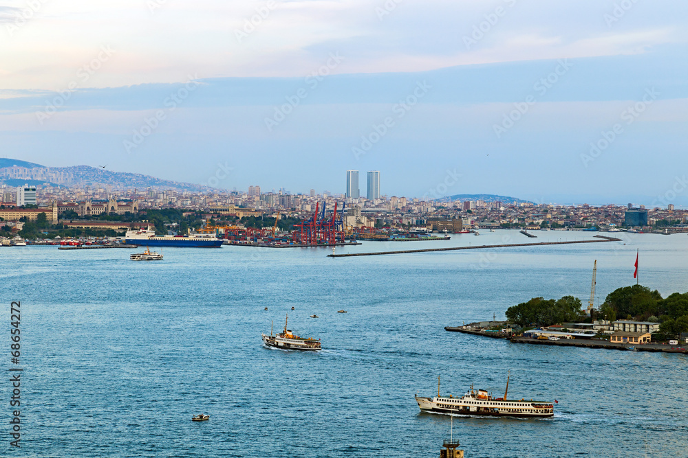 Istanbul and Bosporus