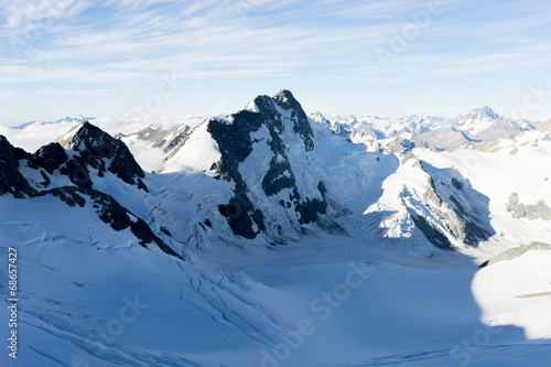 Snowy mountains