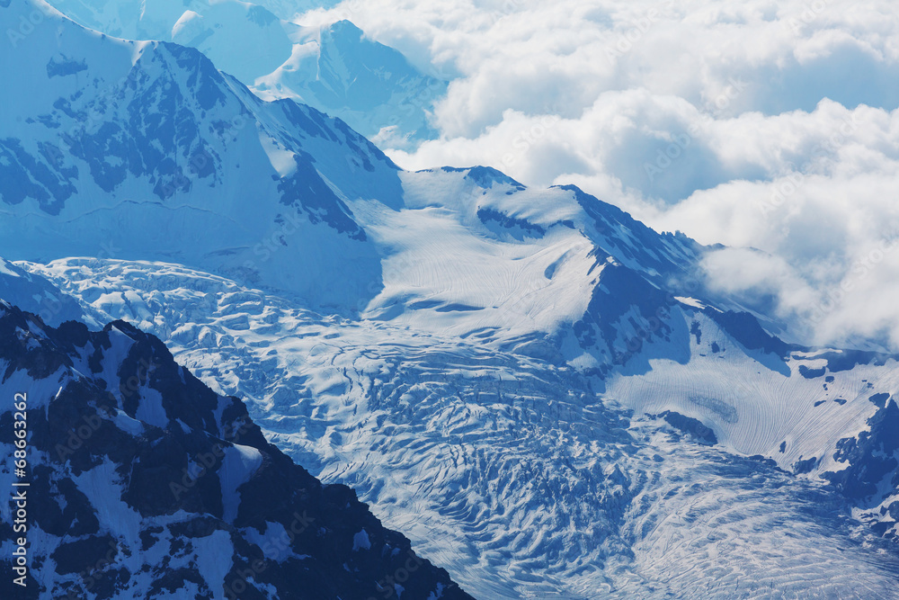 Fototapeta premium High Caucasus mountains