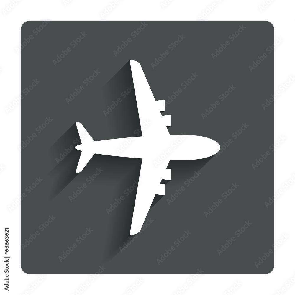 Airplane sign. Plane symbol. Travel icon. Airplane sign. Plane symbol. Travel icon.