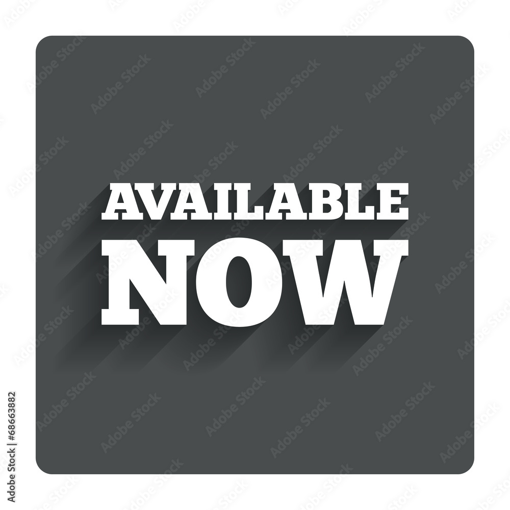 Available now icon. Shopping button. Available now icon. Shopping button.