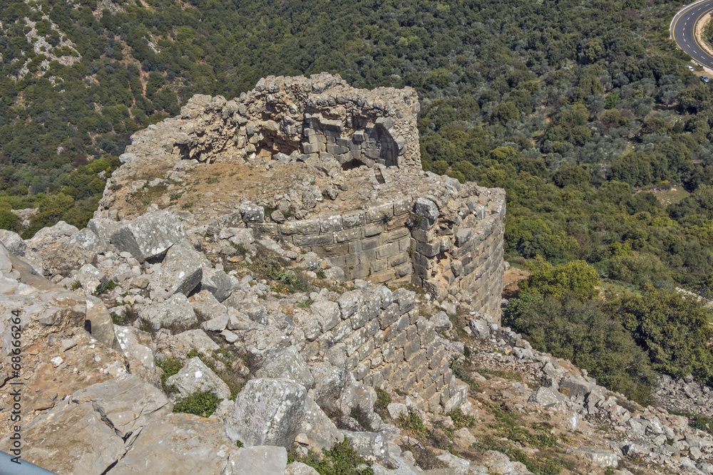 Ancient fortress in Israel Nimrod. Ancient fortress in Israel Nimrod.