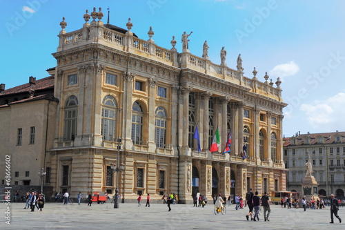 Obraz na płótnie Palazzo Madama w salonie