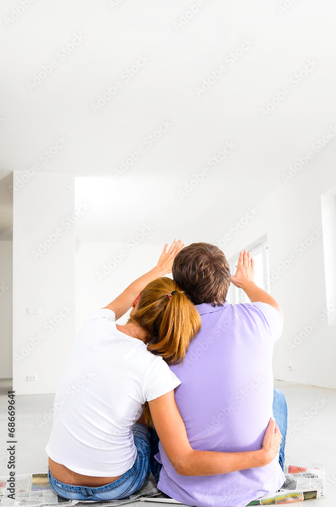 Obraz premium new apartment