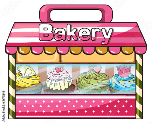 A bakery selling baked goodies