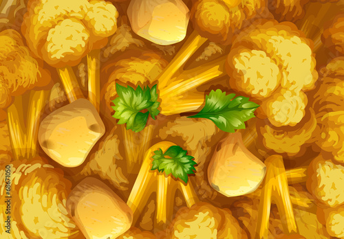 Curry closeup