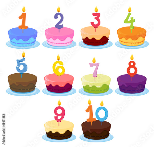 Ten Cakes
