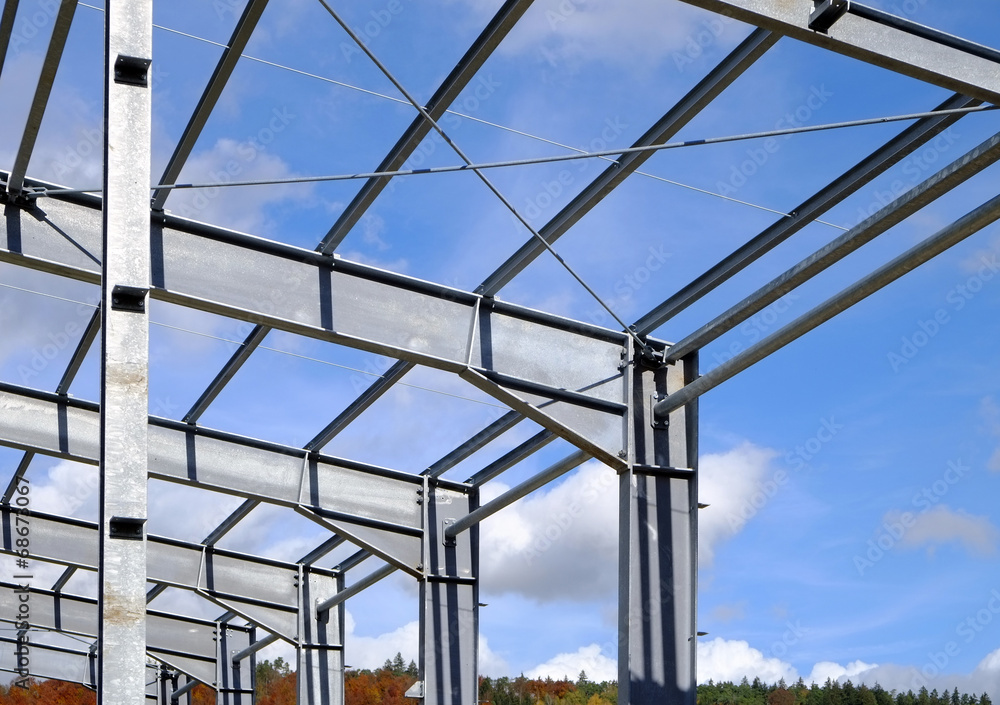 Fototapeta premium Bauträger