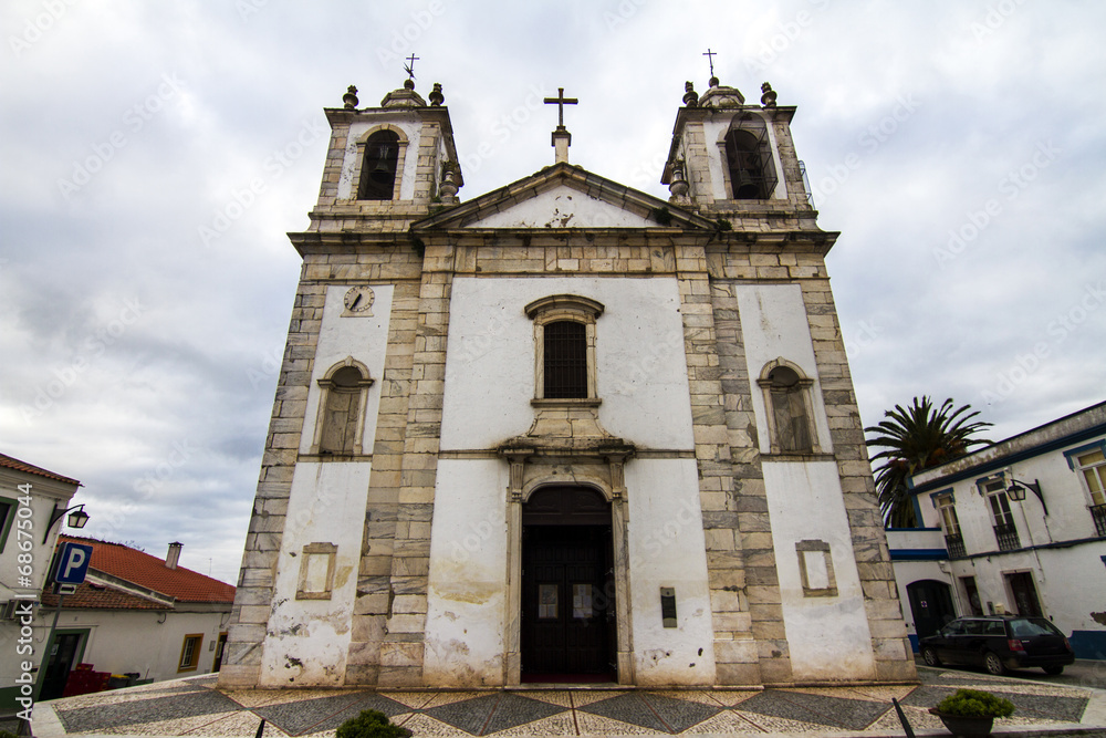 christian church on the small village of Portel