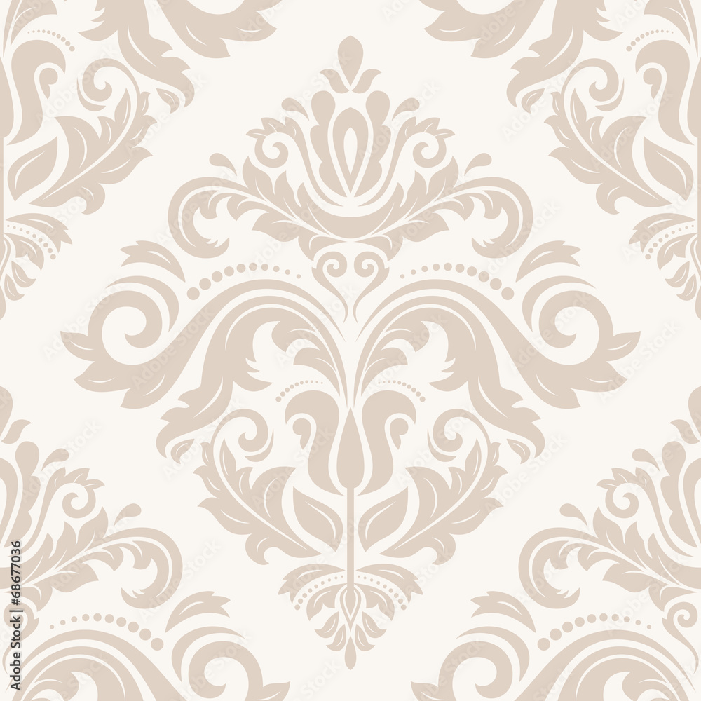 Damask Seamless Pattern. Abstract Background Damask Seamless Pattern. Abstract Background